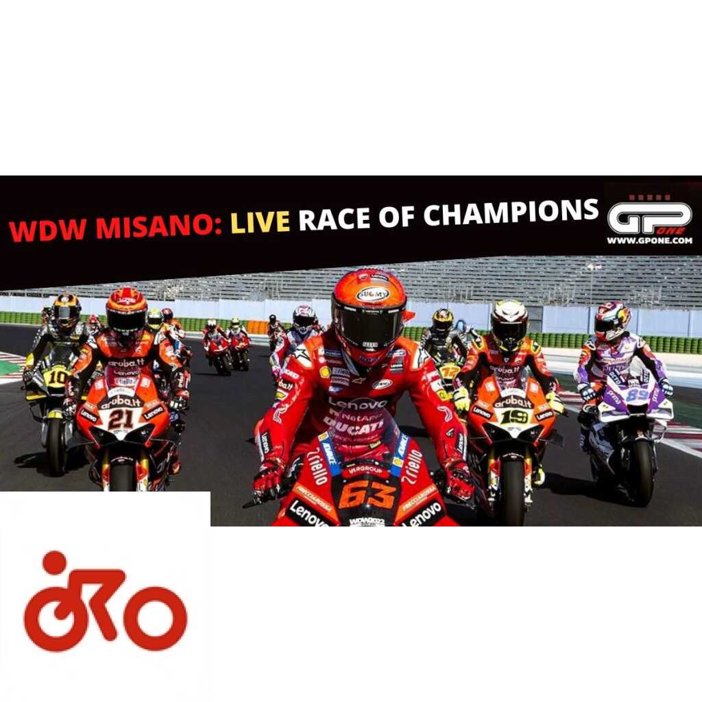 WDW Misano: a LIVE AO VIVO da Corrida dos Campeões