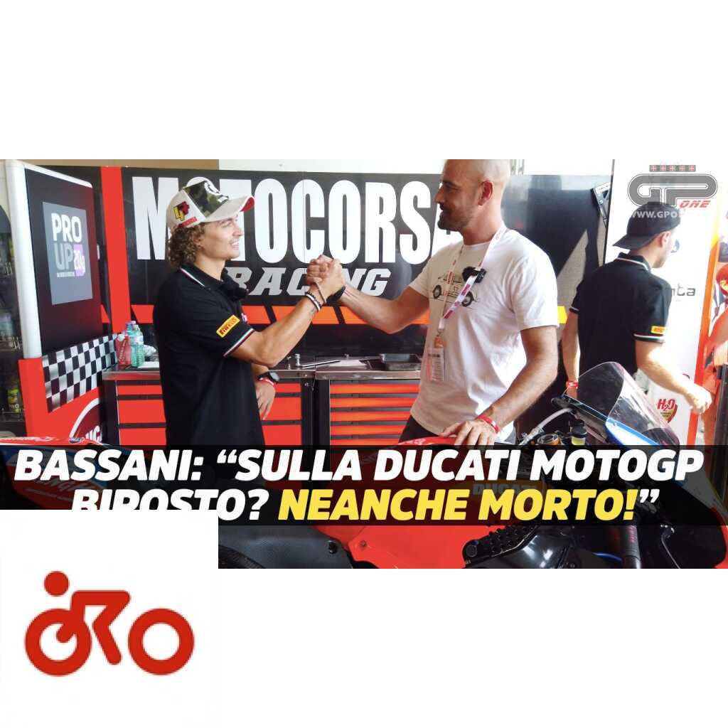 SBK, VIDEO - Bassani : "Moi sur la Ducati MotoGP biplace ? Même pas mort !"