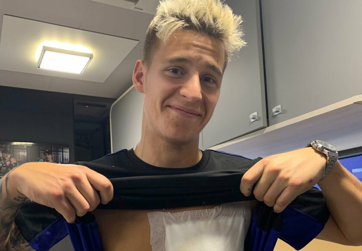 MotoGP Fabio Quartararo si mal, après que le bang tombe aussi du scooter