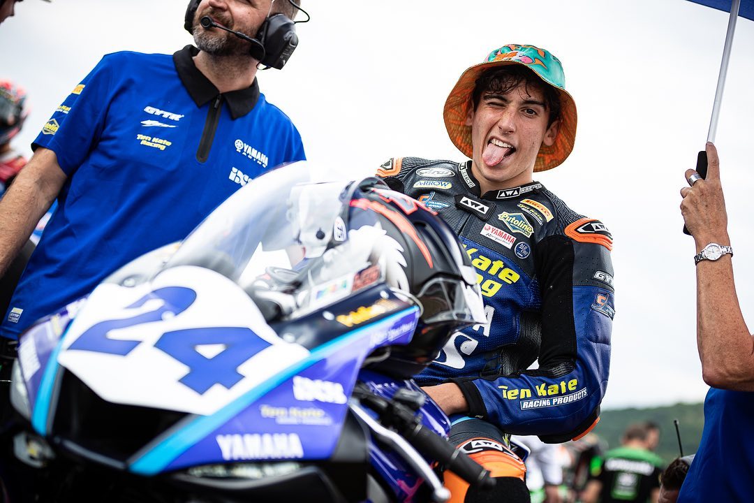 Superbike.  Leonardo Taccini “Aegerter m’a aidé à grandir”