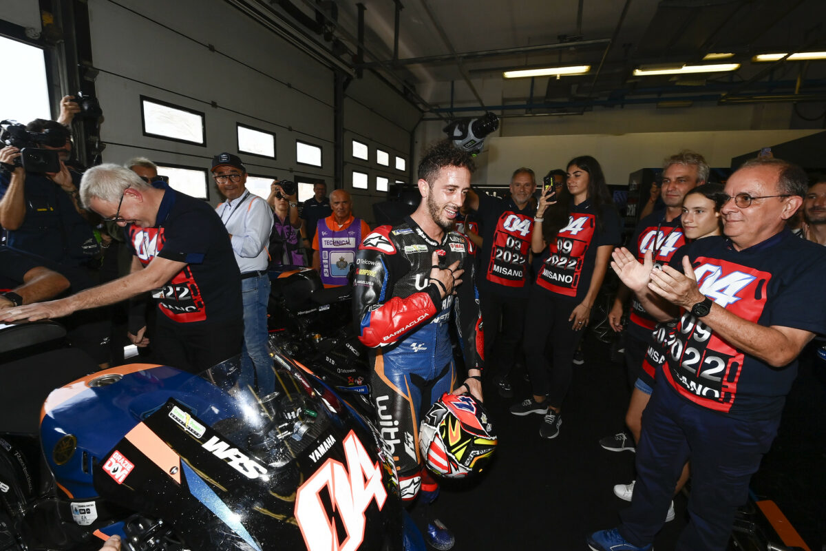 Dernière danse d’Andrea Dovizioso : “Je n’étais pas un showman, mais quelle affection !”