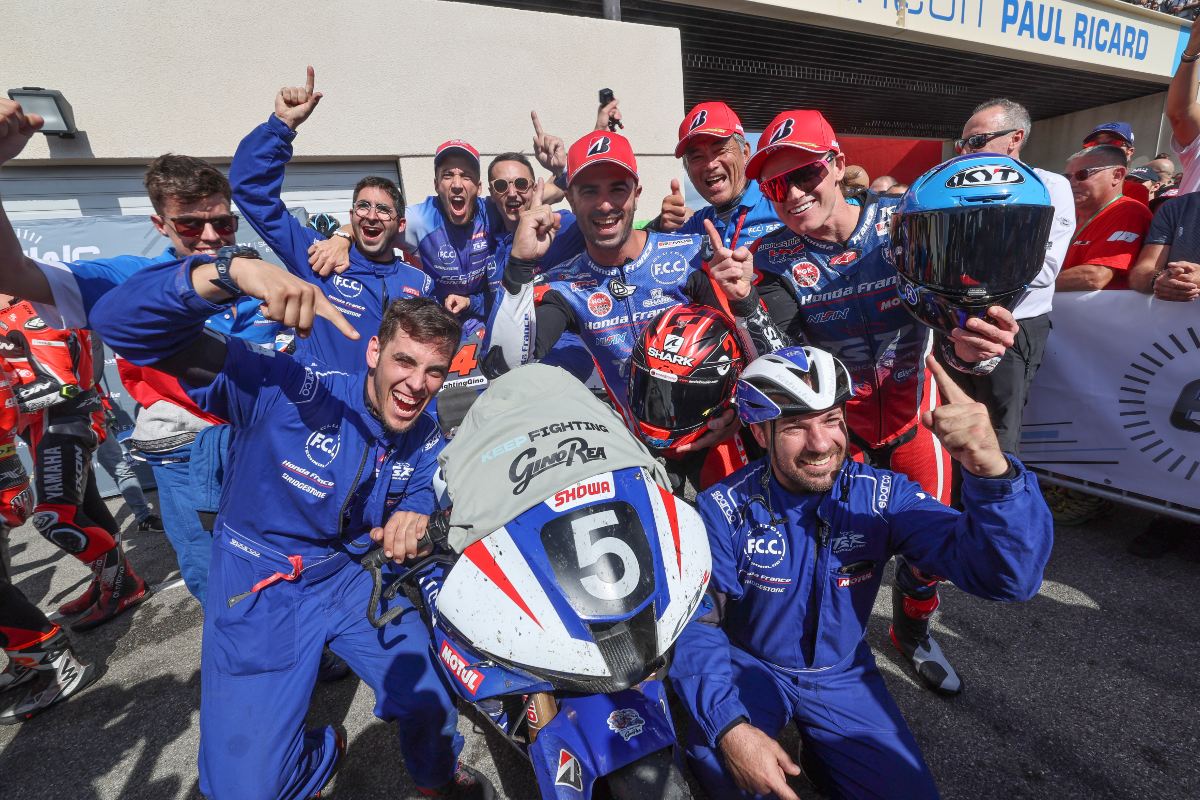 FCC TSR Honda : un titre mondial EWC pour Gino Rea