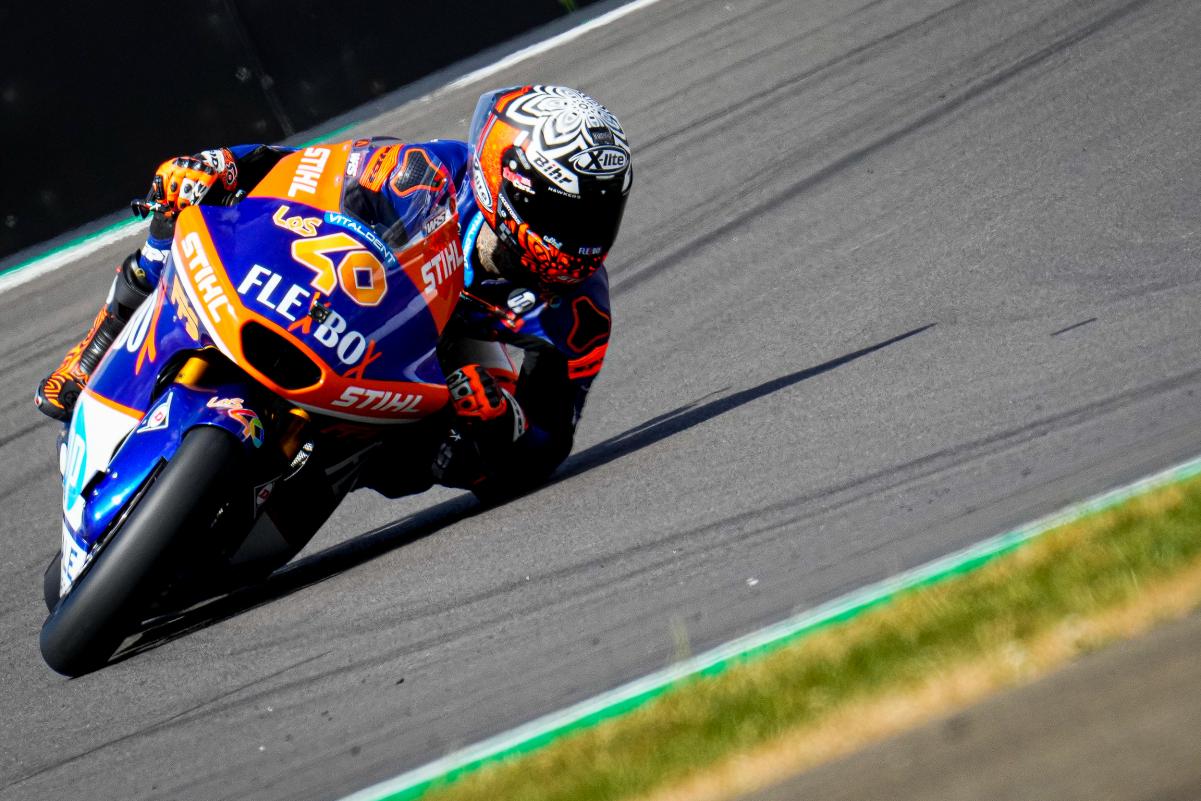 Moto2 Aragon, Buktikan 2: Perintah Aron Canet, kadet Celestino Vietti