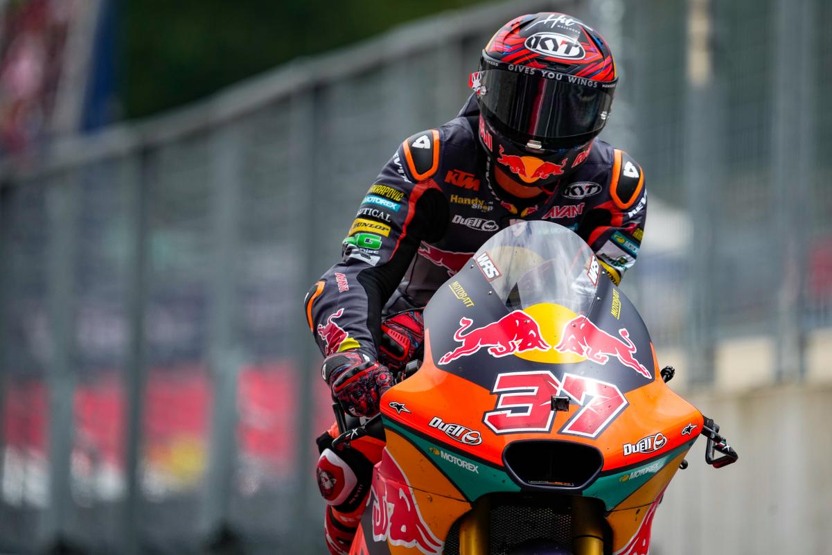 Moto2 Aragon, Essais 1 : Fernandez prend un coup, Vietti 20e