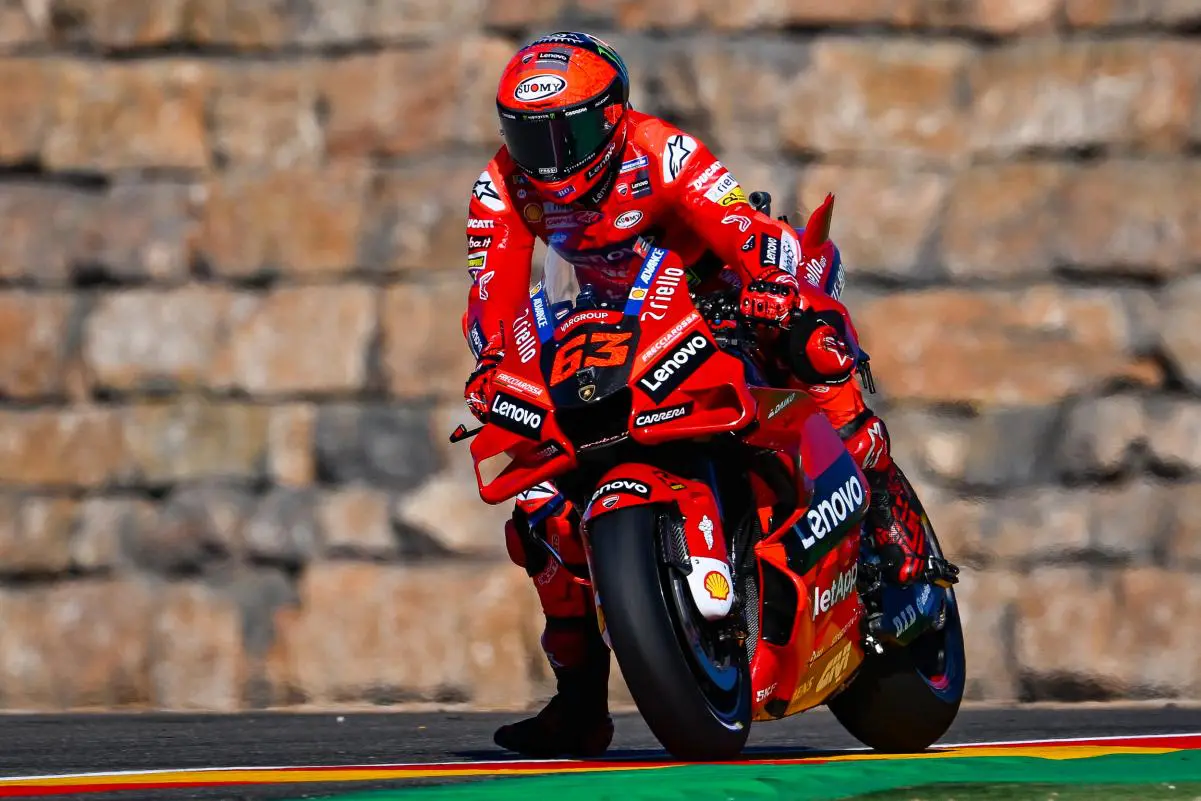 MotoGP Aragon : Super pole pour Bagnaia, Quartararo 6e et déçu