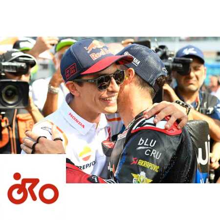MotoGP, Andrea Dovizioso e Marc Marquez