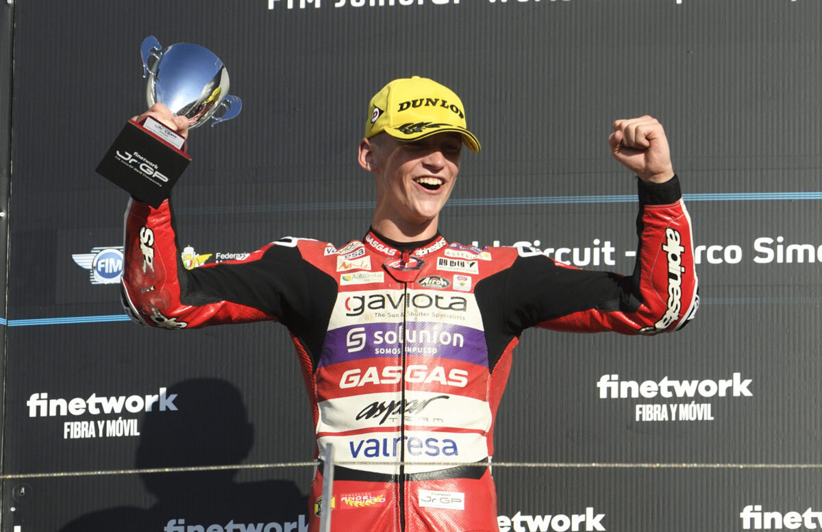 Filippo Farioli triomphe à Misano : l’Italie rugit à nouveau en JuniorGP