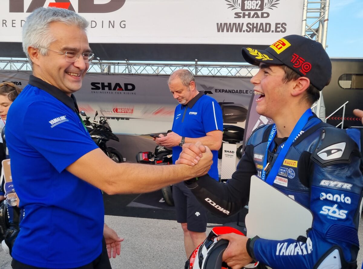 Emiliano Ercolani, qui est le nouveau bébé talent de Yamaha