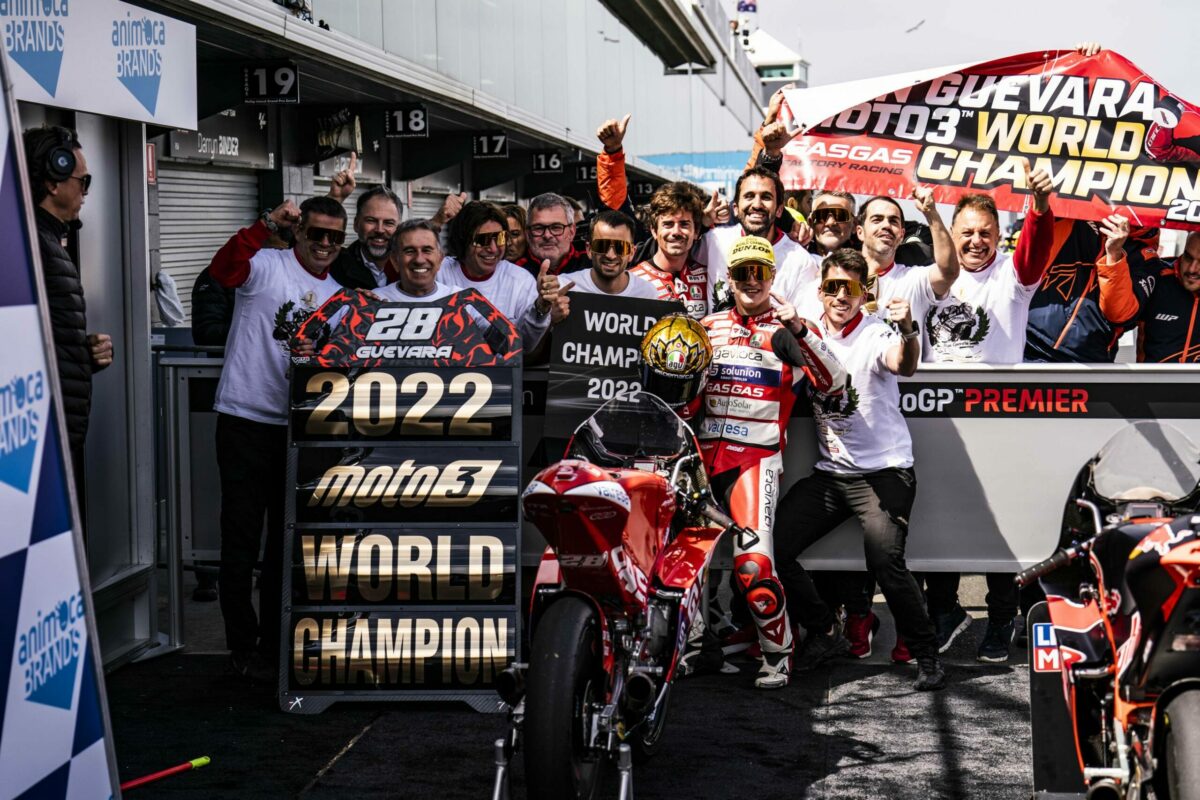 Izan Guevara, trois centres en quatre ans : le champion du monde Moto3 est prêt à décoller