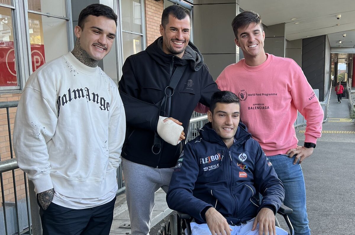 Moto2: Navarro en Corsi uit het ziekenhuis, de glimlach na de angst