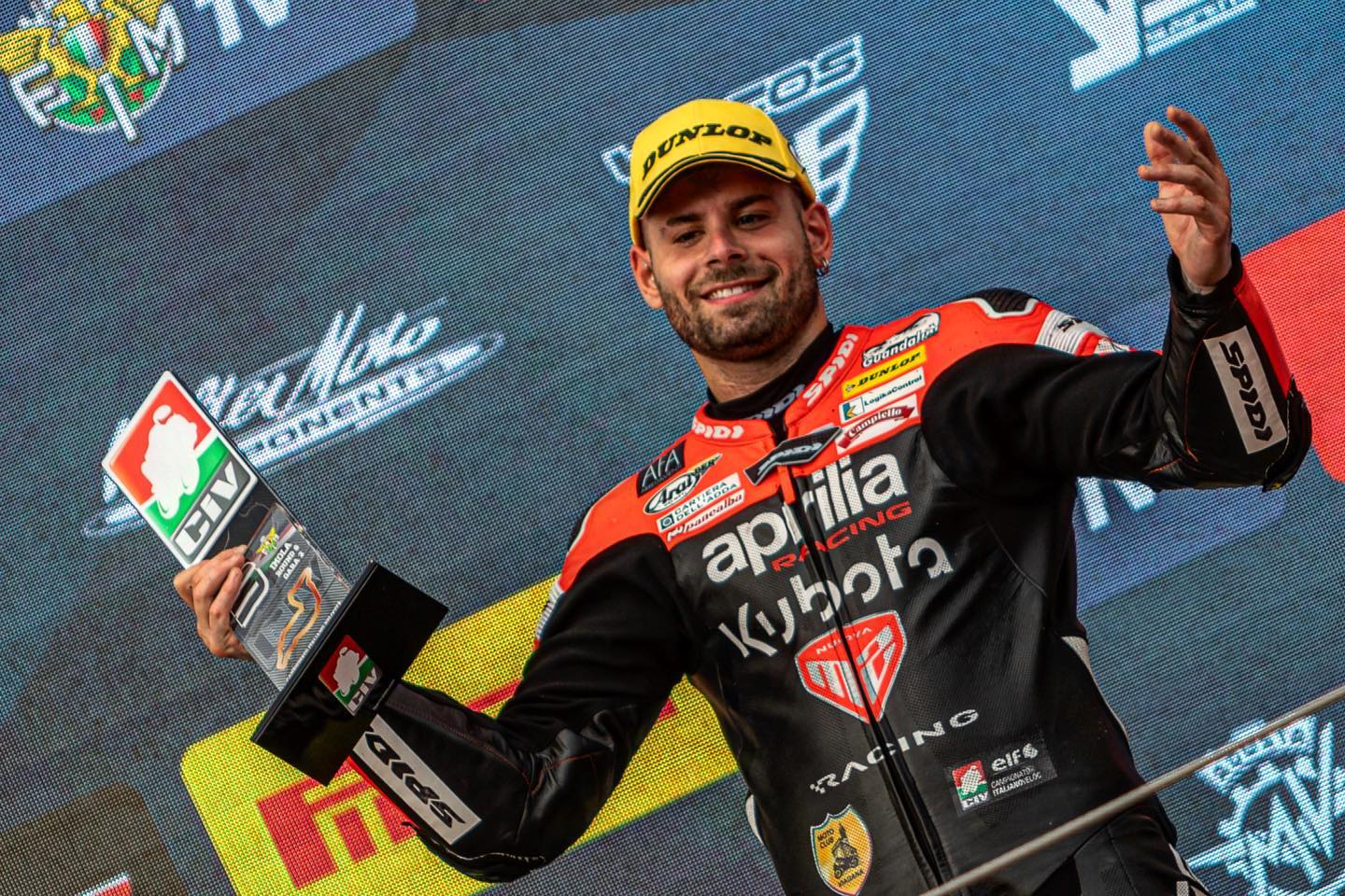Alex Delbianco “Je travaille pour revenir en WorldSBK en tant que protagoniste”