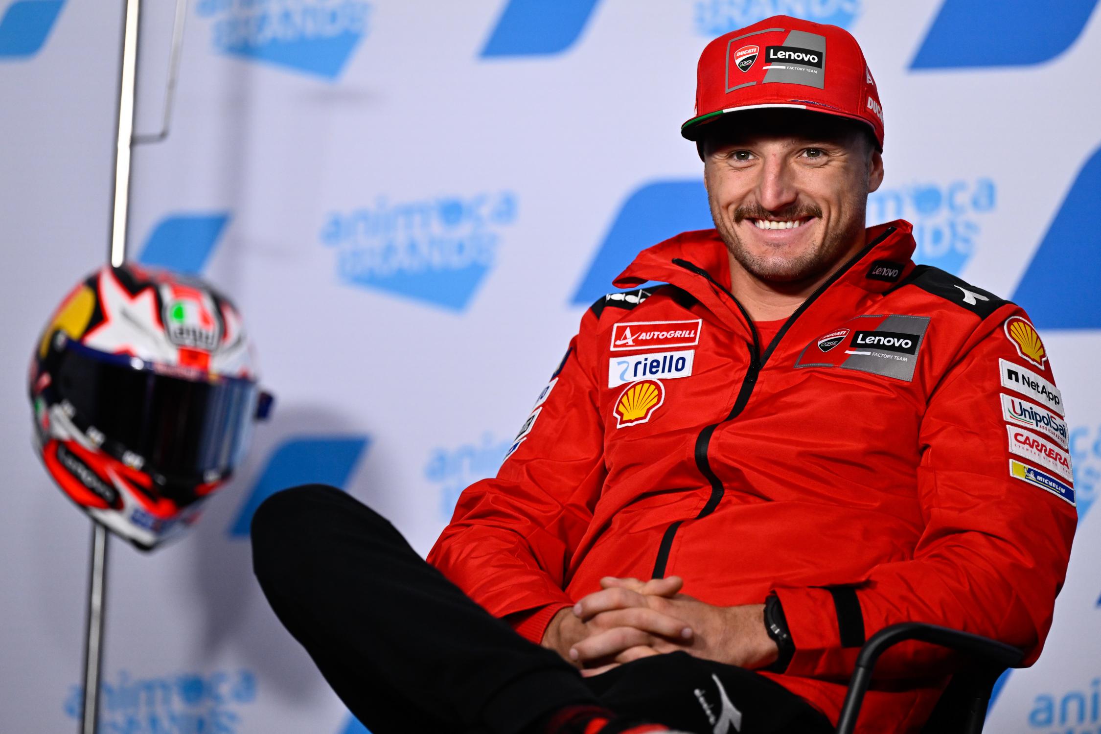 Jack Miller à la maison fera tout seul « Ducati Games ?  J’essaie de gagner”