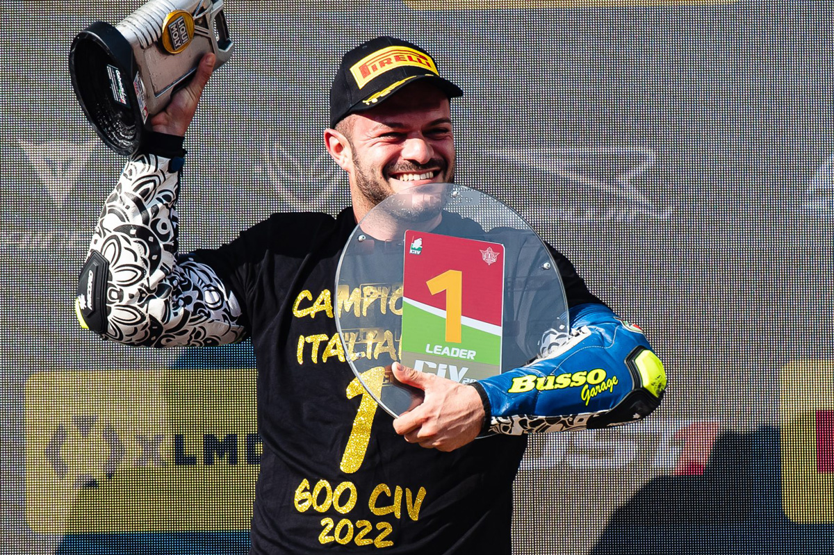 Marco Bussolotti le dernier roi de la 600 CIV : de la piste à l’atelier
