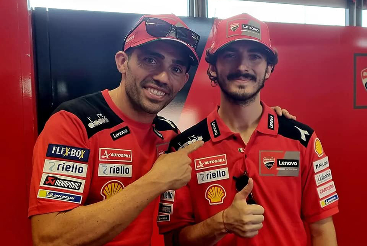 Michele Pirro “Je ne gagnerai pas le championnat du monde en tant que pilote, je le gagnerai en tant que pilote d’essai”