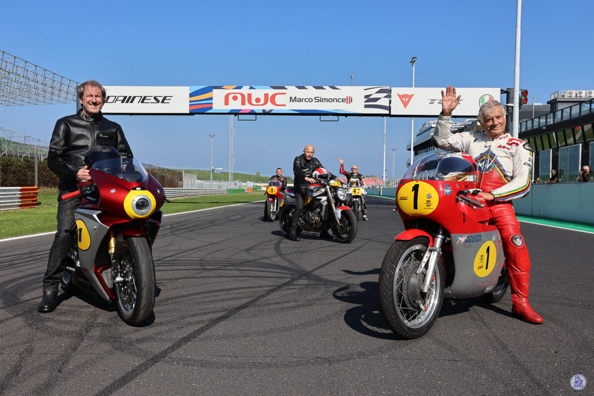 Misano CIV Classic Weekendlopp, minnen och firande: Sedan blir det upphetsad
