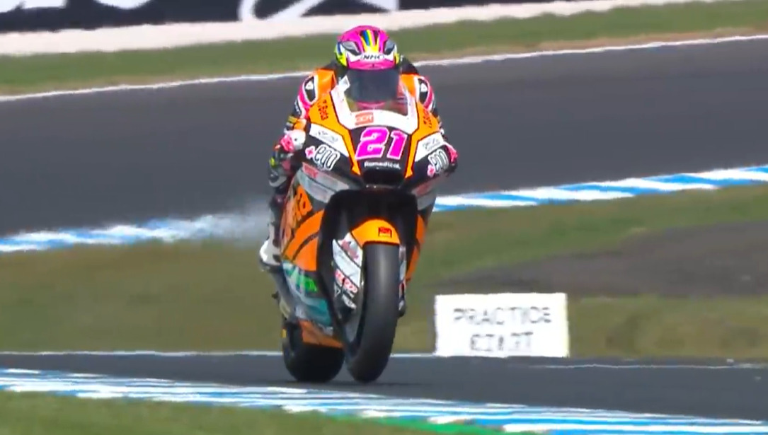 Moto2 Phillip Island: Prouvez 3 al duo Speed ​​Up, Vietti en Q1