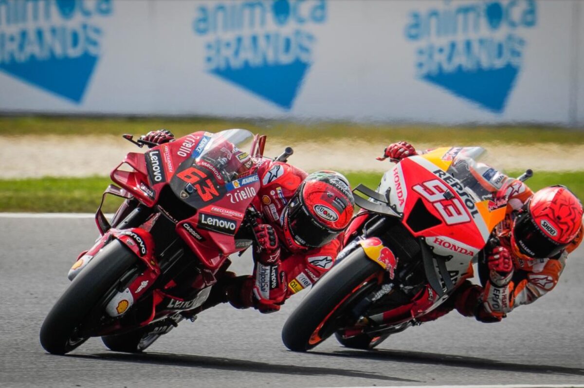 MotoGP, Bagnaia je lídr: “Šťastný za klasifikaci, ne za závod”