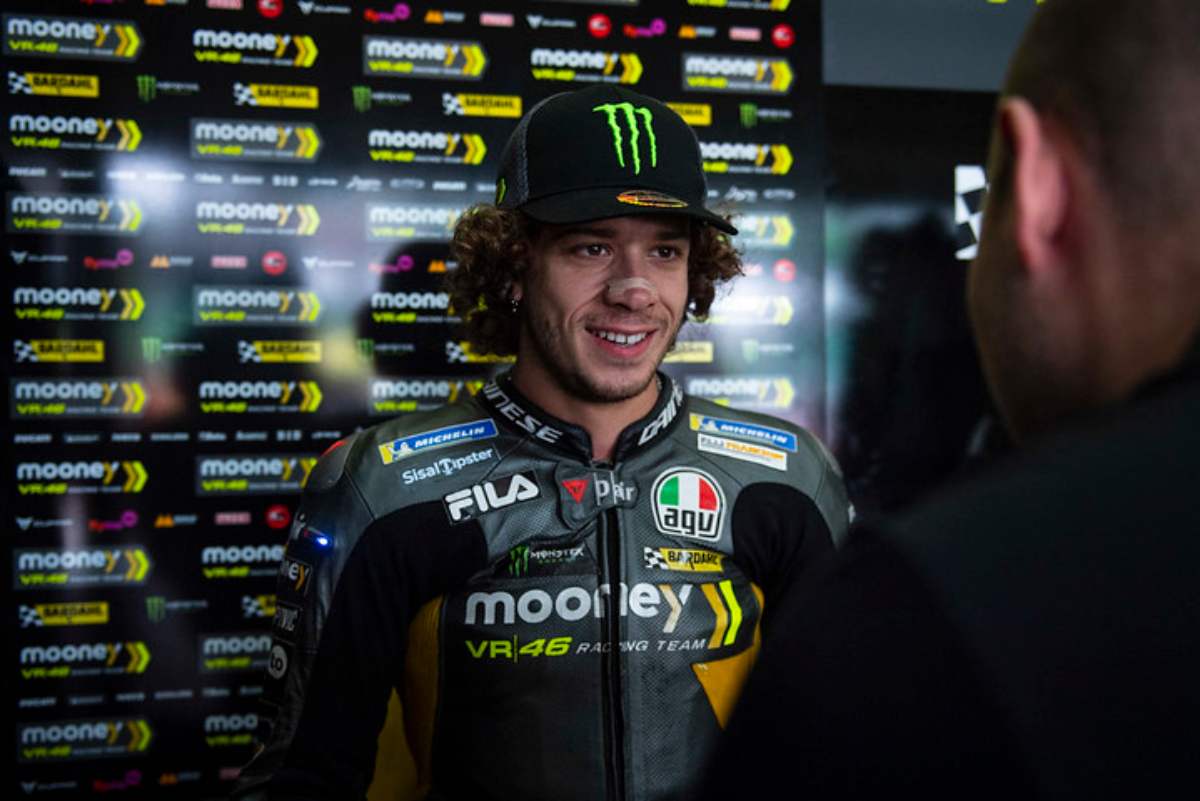 MotoGP, Bezzecchi fra Marquez: “Jeg håber Valentino er glad”