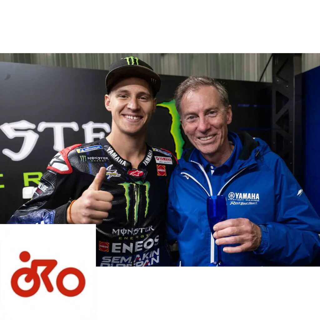 MotoGP, Fabio Quartararo e Lin Jarvis