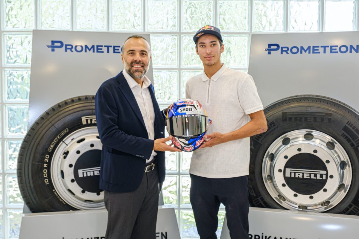 Prometeon in volledige Superbike met Toprak Razgatlioglu