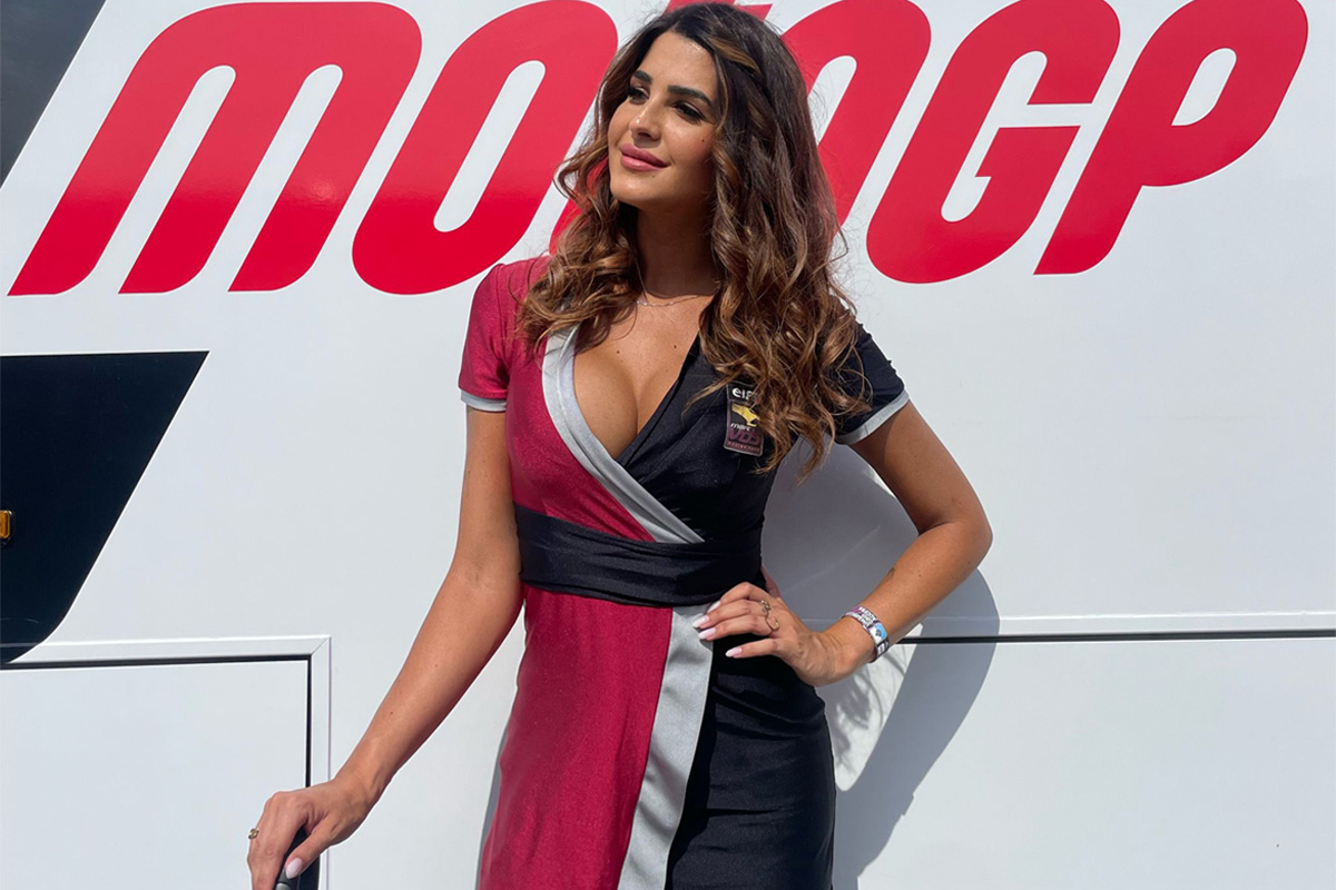 Federica Macciotta, livet och passionerna för en Miss MotoGP