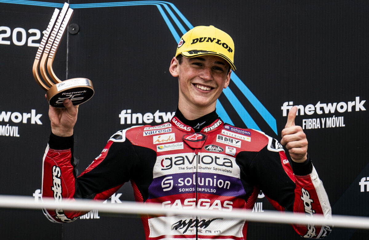 Filippo Farioli, premier prix du Championnat du Monde Moto3 “Wow, je ne m’y attendais pas !”