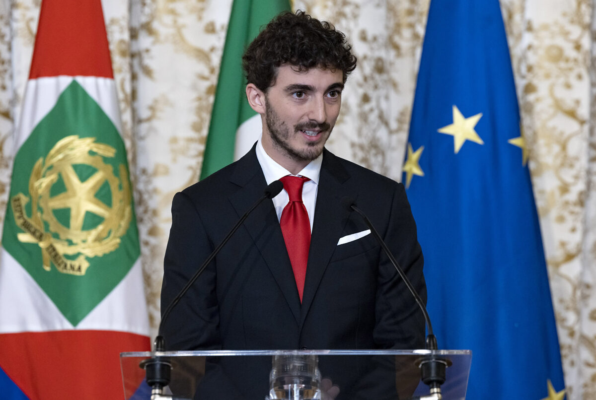 MotoGP : Pecco Bagnaia reçu au Quirinal