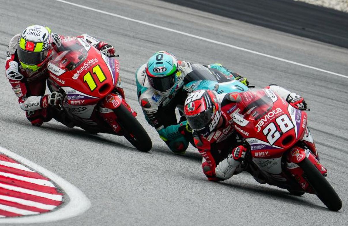 Sept terribles “debs” en Moto2 : nouvelle musique avec Foggia et Guevara