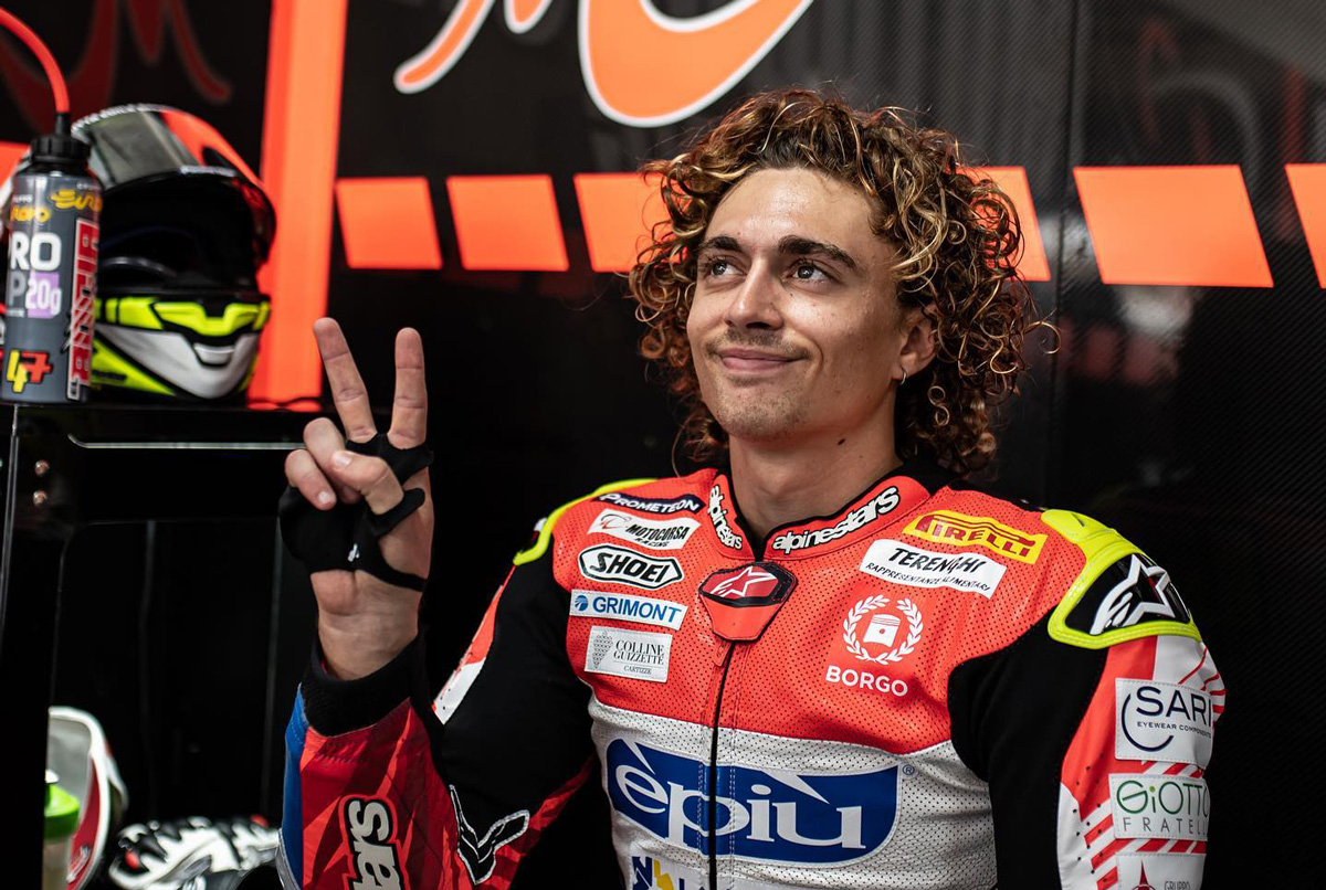 Axel Bassani piège pour Danilo Petrucci “Je veux battre tout le monde, même lui”