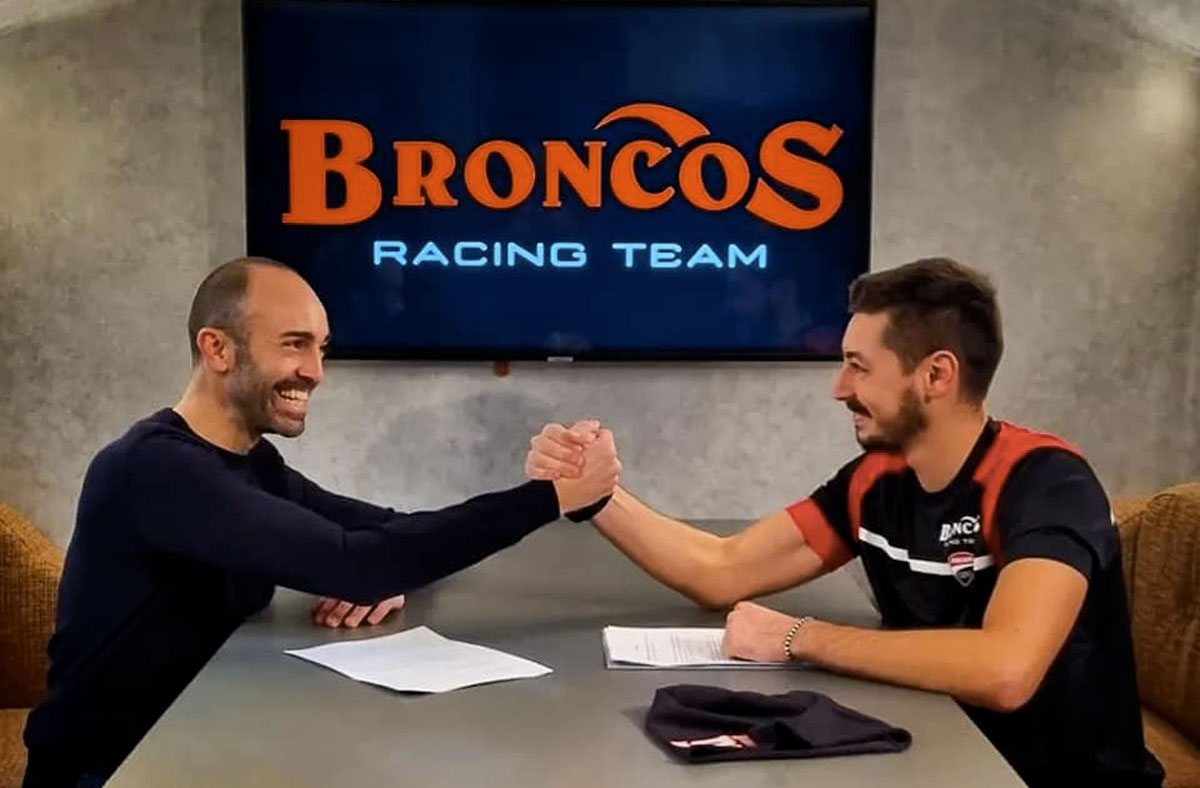 CIV, deux Simone Saltarelli en Superbike ?  Non, le plus jeune est en Supersport