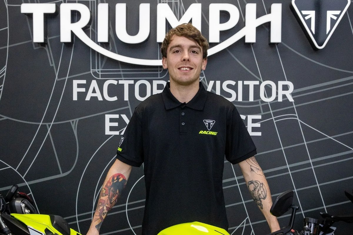 Harry Truelove et Triumph : un duo britannique pour attaquer le championnat du monde