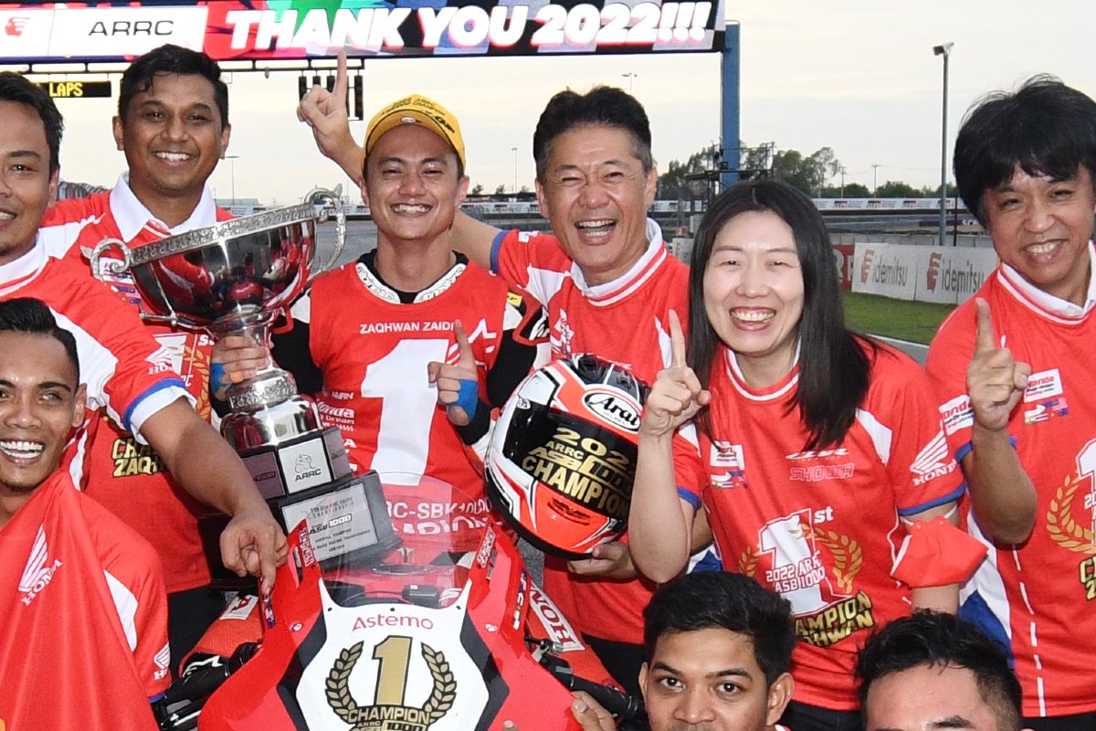 Makoto Tamada All Japan héros, gagnant aujourd’hui Team Manager