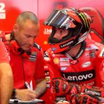 MotoGP, Pecco Bagnaia nel box Ducati