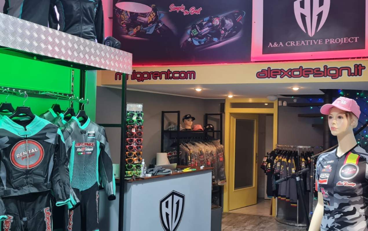 Ride&Fun, Alex Design inaugure son premier racing store