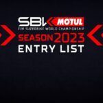 Entry List Superbike 2023