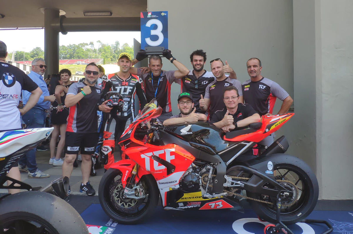TCF, quand l’amitié et la passion donnent naissance à une équipe Superbike
