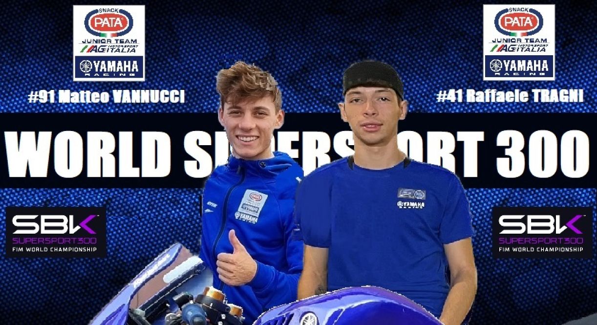 WorldSSP300：AG Motorsport Italia Yamaha 押注 Vannucci-Tragni