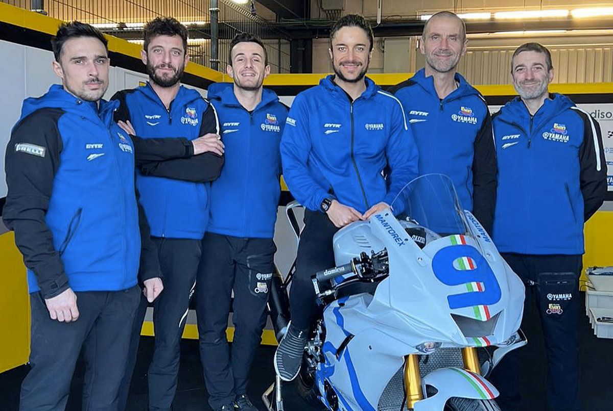 Andrea Mantovani fait ses premiers pas en Supersport “Commençons par les fondations”