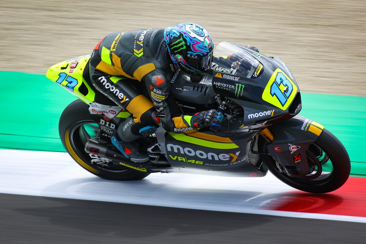 Moto2 : Celestino Vietti, la chute