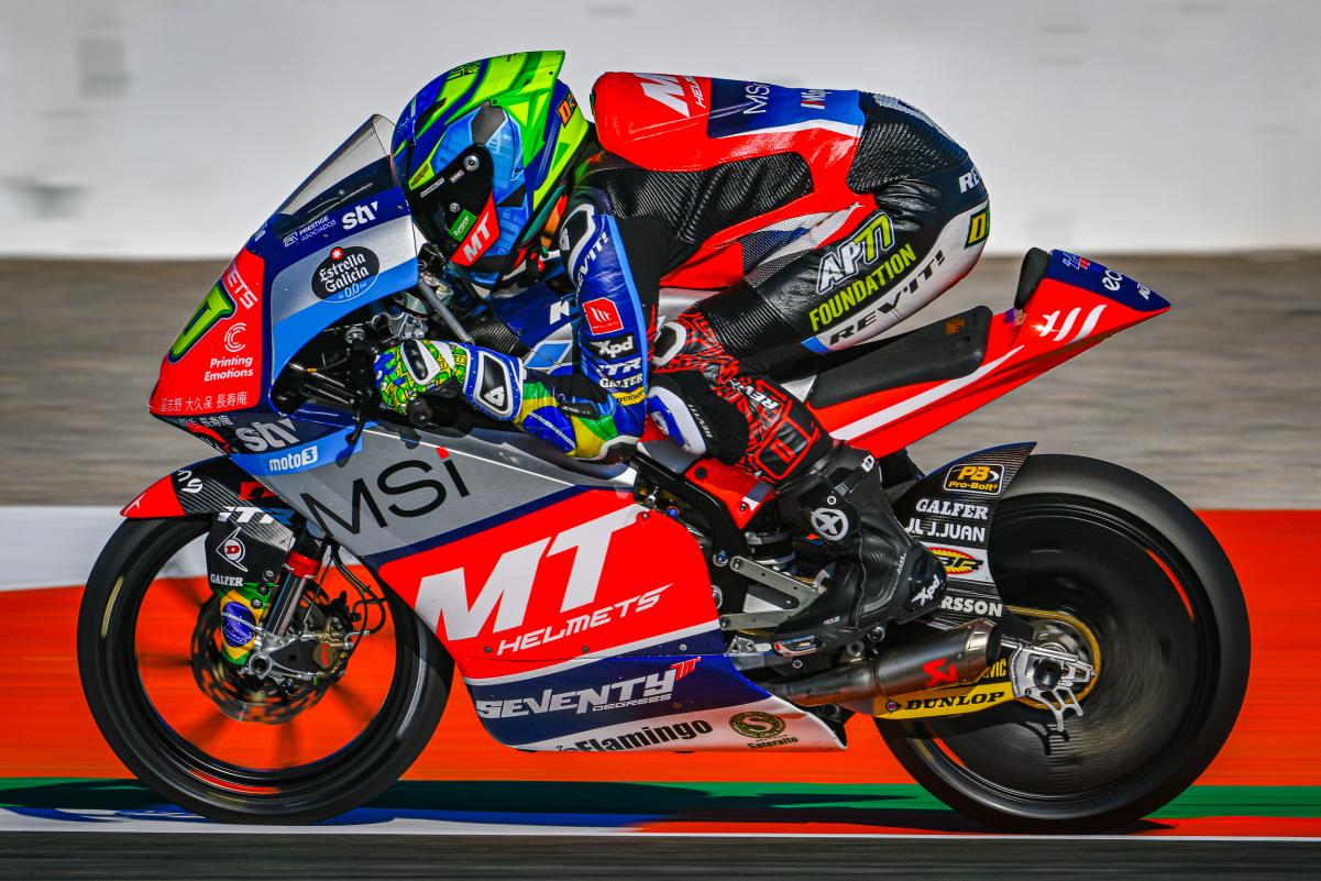 Moto3 : Diogo Moreira, du Brésil avec fureur