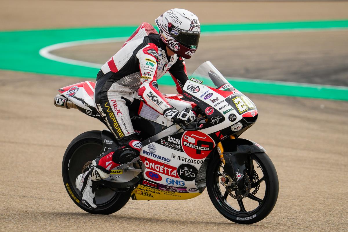 Moto3, Lorenzo Fellon : l’espace blanc