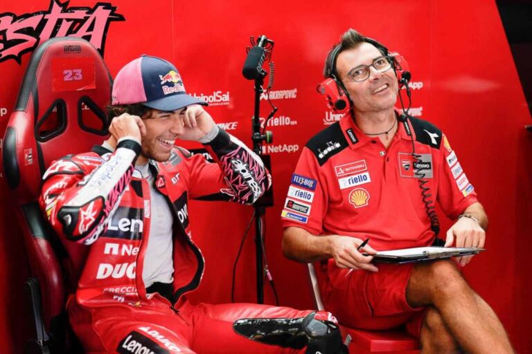 MotoGP, Enea Bastianini e Marco Rigamonti
