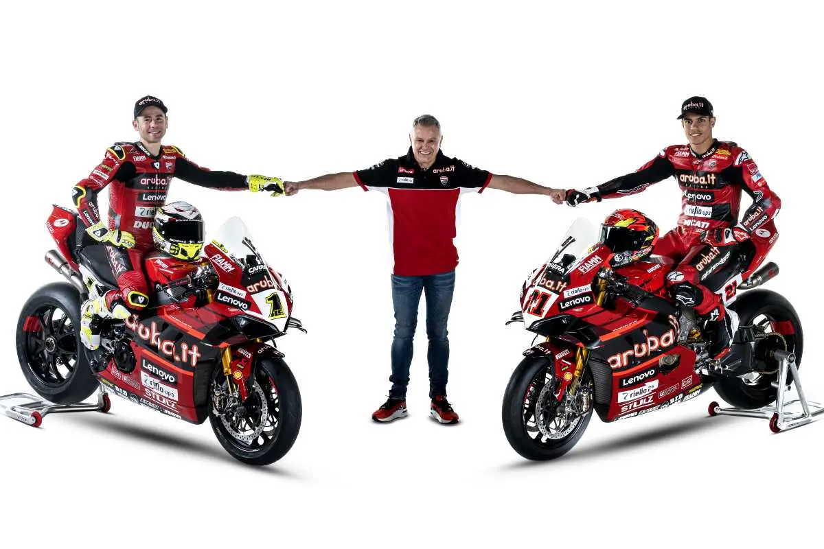 SBK, Foti (Aruba Ducati): “Champion Bautista avec mérite, pas pour le poids”