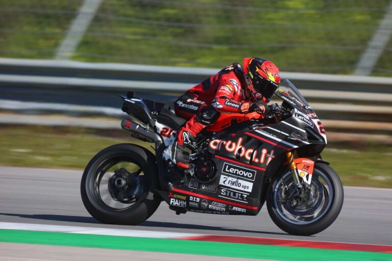 Michael Ruben Rinaldi Superbike test Portimao
