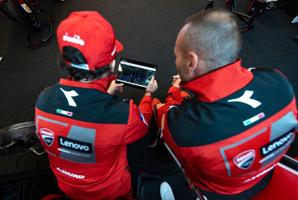 Lenovo et Ducati, ensemble pour gagner sur tous les fronts