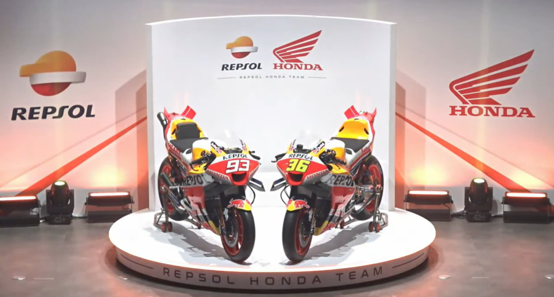 MotoGP : Repsol Honda au départ, voici les RC-V de Marc Marquez et Joan Mir