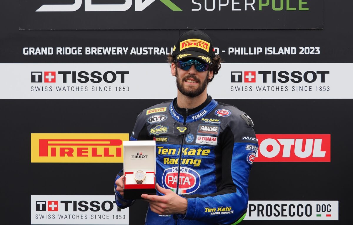 Supersport Phillip Island : La première fois de Stefano Manzi, quelle Superpole !