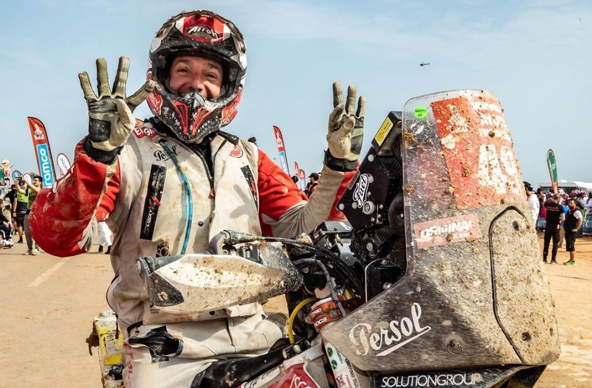 Cesare Zacchetti ne rate pas une miette “Le Dakar rajeunit”