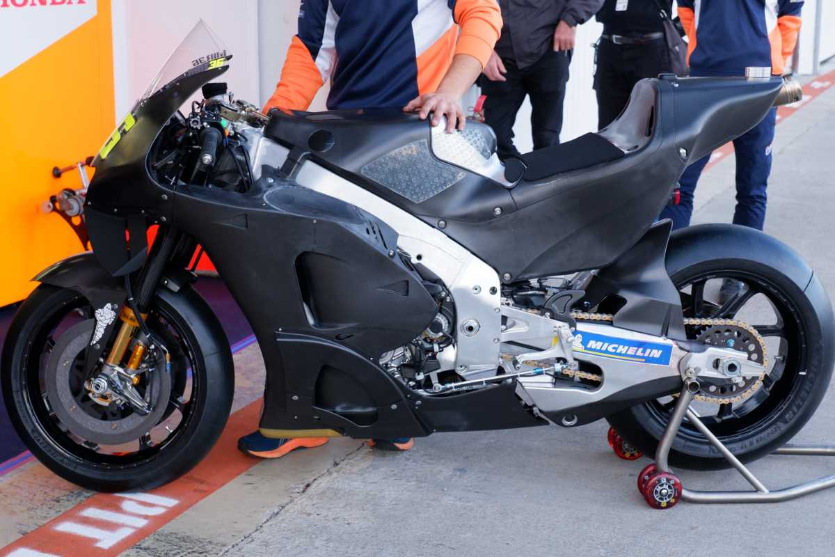 Chạy thử MotoGP, Honda đổi khung: bước đi táo bạo của Marc Marquez