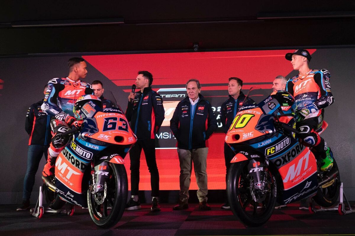 Moto3 : MT Helmets-MSi prêt pour 2023 avec Moreira et Azman